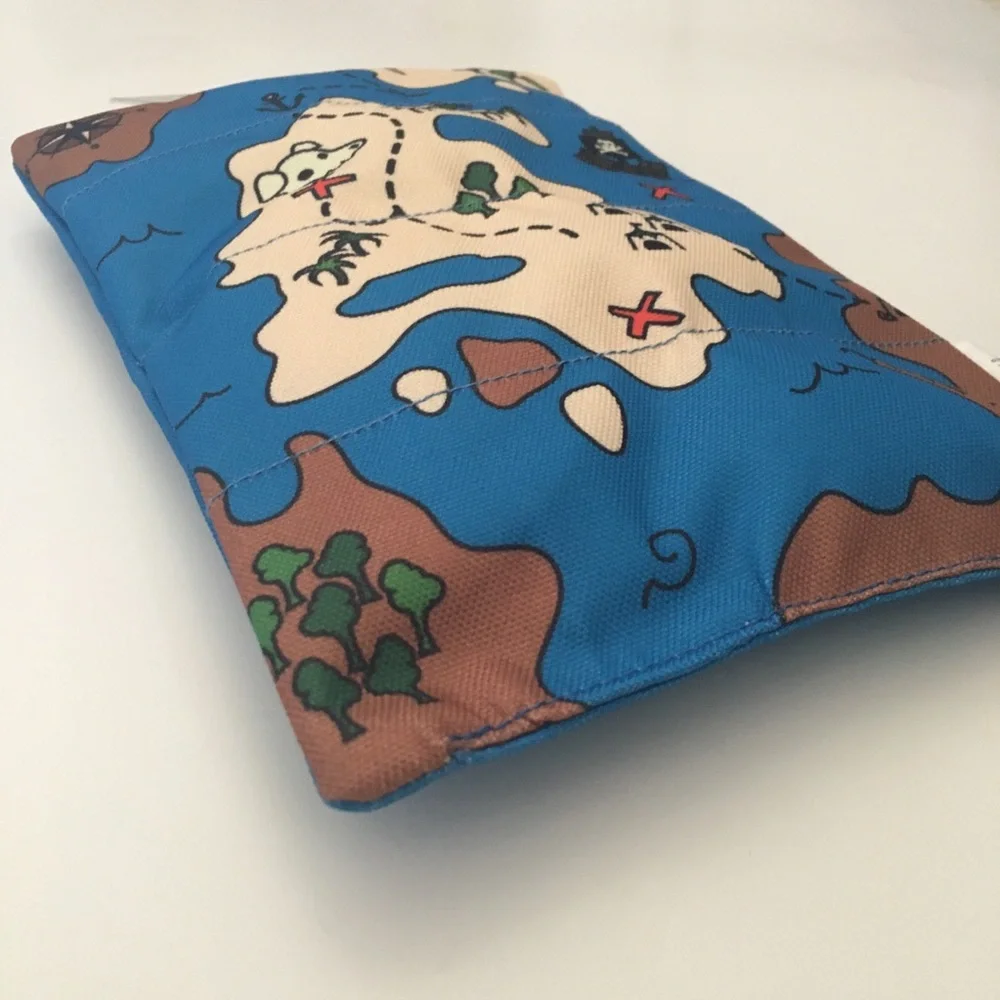 Dog Toy Treasure Map with 4 Squeakers NEW | Fuzzy Friendz